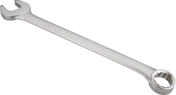 Proto - 2-1/8" 12 Point Offset Combination Wrench - 15° Offset Angle, 29-1/2" OAL, Steel, Satin Finish - Apex Tool & Supply