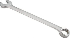 Proto - 2-1/8" 12 Point Offset Combination Wrench - 15° Offset Angle, 29-1/2" OAL, Steel, Satin Finish - Apex Tool & Supply
