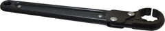 Proto - 1", Black Finish, Ratcheting Flare Nut Wrench - 12 Points, 9-3/8" OAL, Steel, Single End Head - Apex Tool & Supply