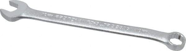 Proto - 10mm 12 Point Combination Wrench - 15° Offset Angle, 6-1/4" OAL, Steel, Satin Finish - Apex Tool & Supply