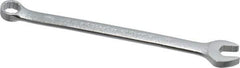 Proto - 11mm 12 Point Offset Combination Wrench - 15° Offset Angle, 6-29/32" OAL, Steel, Satin Finish - Apex Tool & Supply
