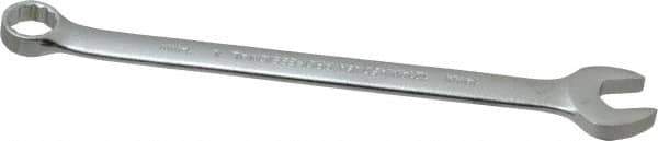 Proto - 14mm 12 Point Combination Wrench - 15° Offset Angle, 8-5/8" OAL, Steel, Satin Finish - Apex Tool & Supply