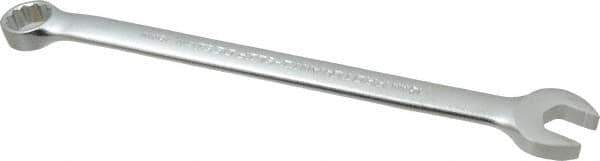 Proto - 16mm 12 Point Combination Wrench - 15° Offset Angle, 9-13/32" OAL, Steel, Satin Finish - Apex Tool & Supply