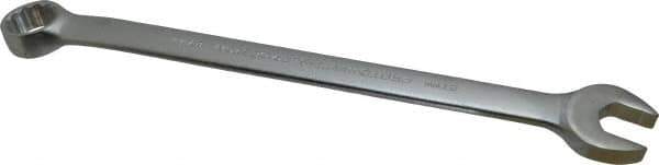 Proto - 27mm 12 Point Combination Wrench - 15° Offset Angle, 14-7/8" OAL, Steel, Satin Finish - Apex Tool & Supply