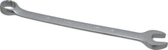 Proto - 28mm 12 Point Combination Wrench - 15° Offset Angle, 14-7/8" OAL, Steel, Satin Finish - Apex Tool & Supply