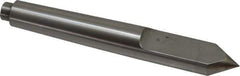 Riten - 3/4" Head Diam, Carbide-Tipped Steel Standard Point Half Dead Center - Jarno 6 Taper, 3/4" Point Diam, 2-3/16" Point Length, 5-1/2" OAL - Apex Tool & Supply