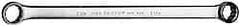 Proto - 13/16" x 7/8" 12 Point Offset Box Wrench - Double End, 13-1/8" OAL, Steel, Polished Finish, 15° Offset - Apex Tool & Supply