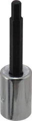 Proto - 3/8" Drive, 3/16" Hex Bit Socket - 2-23/32" OAL, 1-5/8" Bit Length - Apex Tool & Supply