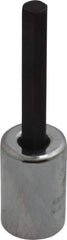 Proto - 3/8" Drive, 1/4" Hex Bit Socket - 2-23/32" OAL, 1-5/8" Bit Length - Apex Tool & Supply