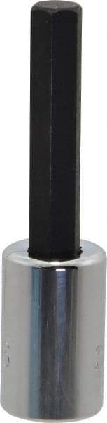 Proto - 3/8" Drive, 5/16" Hex Bit Socket - 2-23/32" OAL, 1-5/8" Bit Length - Apex Tool & Supply