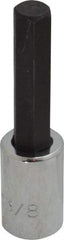 Proto - 3/8" Drive, 3/8" Hex Bit Socket - 2-23/32" OAL, 1-5/8" Bit Length - Apex Tool & Supply