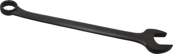 Proto - 1-5/16" 12 Point Offset Combination Wrench - 15° Offset Angle, 17-5/8" OAL, Steel, Black Finish - Apex Tool & Supply
