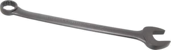 Proto - 1-7/16" 12 Point Offset Combination Wrench - 15° Offset Angle, 19-3/8" OAL, Steel, Black Finish - Apex Tool & Supply