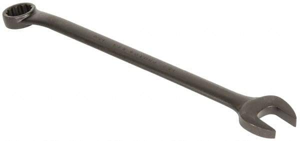 Proto - 1-5/8" 12 Point Offset Combination Wrench - 15° Offset Angle, 23" OAL, Steel, Black Finish - Apex Tool & Supply