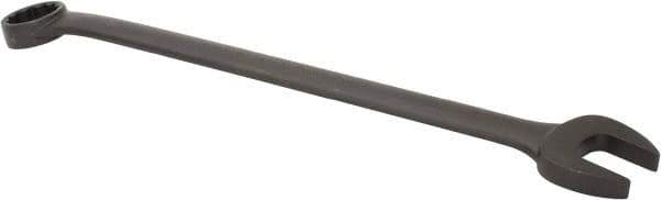 Proto - 1-13/16" 12 Point Offset Combination Wrench - 15° Offset Angle, 25" OAL, Steel, Black Finish - Apex Tool & Supply