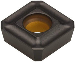 Kennametal - SPGX0903 Grade KCPK30 Carbide Milling Insert - TiN/TiCN/Al2O3 Finish, 1/8" Thick, 0.3752" Inscribed Circle - Apex Tool & Supply