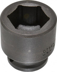 Proto - 3/4" Drive 1-7/16" Standard Impact Socket - 6 Points, 2-5/16" OAL - Apex Tool & Supply
