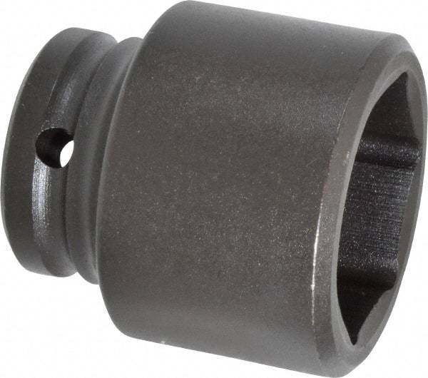 Proto - 3/4" Drive 1-5/8" Standard Impact Socket - 6 Points, 2-7/16" OAL - Apex Tool & Supply