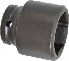 Proto - 3/4" Drive 1-5/8" Standard Impact Socket - 6 Points, 2-7/16" OAL - Apex Tool & Supply