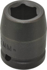 Proto - 3/4" Drive 22mm Standard Impact Socket - 6 Points, 2" OAL - Apex Tool & Supply