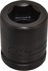 Proto - 3/4" Drive 24mm Standard Impact Socket - 6 Points, 2" OAL - Apex Tool & Supply