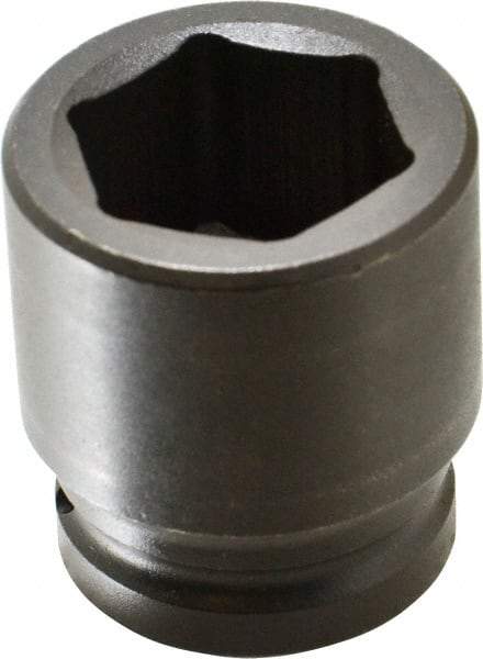 Proto - 3/4" Drive 33mm Standard Impact Socket - 6 Points, 2-11/64" OAL - Apex Tool & Supply