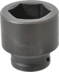 Proto - 3/4" Drive 40mm Standard Impact Socket - 6 Points, 2-1/2" OAL - Apex Tool & Supply