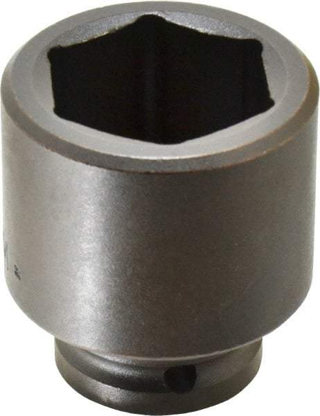Proto - 3/4" Drive 43mm Standard Impact Socket - 6 Points, 2-3/4" OAL - Apex Tool & Supply