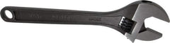 Proto - 1-5/16" Jaw Capacity, 10" Standard Adjustable Wrench - Steel, Black Finish - Apex Tool & Supply