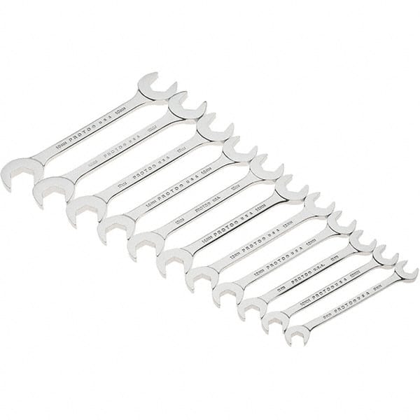 Proto - 3/8", Chrome Finish, Open End Wrench - Apex Tool & Supply
