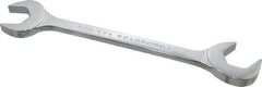 Proto - 1-1/16" Standard Open End Wrench - 10-1/4" OAL, Double End, Chrome Finish, 15° & 60° Head Angle - Apex Tool & Supply