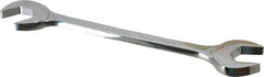 Proto - 1-1/8" Standard Open End Wrench - 11" OAL, Double End, Chrome Finish, 15° & 60° Head Angle - Apex Tool & Supply