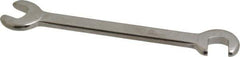 Proto - 9/32" Stubby Open End Wrench - 3-1/2" OAL, Double End, Satin Finish, 15° & 75° Head Angle - Apex Tool & Supply