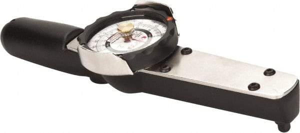 Proto - 1/4" Drive Dial Torque Wrench - 75 In/Lb Torque, 10" OAL, 1 In/Lb Graduation, Fixed Head - Apex Tool & Supply