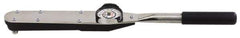 Proto - 1" Drive Dial Torque Wrench - 1,000 Ft/Lb Torque, 74-1/4" OAL, 20 Ft/Lb Graduation, Fixed Head - Apex Tool & Supply