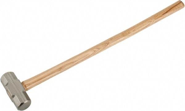 Stanley - 8 Lb Head, 34-1/4" Long Sledge Hammer - Steel Head, Wood Handle - Apex Tool & Supply