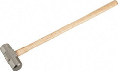 Stanley - 10 Lb Head, 34-3/8" Long Sledge Hammer - Steel Head, Wood Handle - Apex Tool & Supply