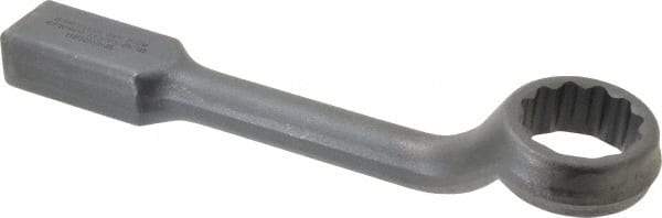 Proto - 1-11/16" 12 Point Striking Box Wrench - Single End, 2-13/32" Head Diam x 1-1/8" Head Thickness, 12-1/4" OAL, Steel - Apex Tool & Supply