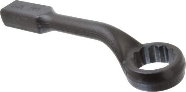 Proto - 2-3/8" 12 Point Striking Box Wrench - Single End, 3-3/8" Head Diam x 1-1/2" Head Thickness, 13-1/2" OAL, Steel - Apex Tool & Supply