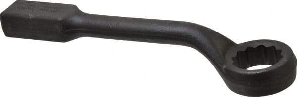 Proto - 46mm 12 Point Striking Box Wrench - Single End, 2-43/64" Head Diam x 1-3/16" Head Thickness, 13-7/16" OAL, Steel - Apex Tool & Supply