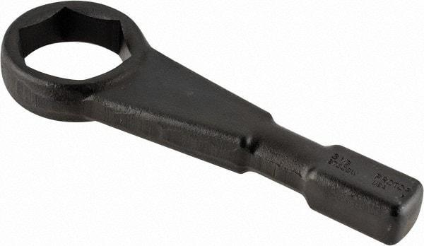 Proto - 3-1/8" 6 Point Striking Box Wrench - Single End, 4-31/64" Head Diam, 13-13/16" OAL, Steel, Black Finish - Apex Tool & Supply