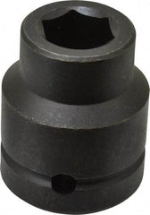 Proto - 1" Drive 7/8" Standard Impact Socket - 6 Points, 2-1/2" OAL - Apex Tool & Supply