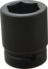 Proto - 1" Drive 1-7/16" Standard Impact Socket - 6 Points, 2-7/16" OAL - Apex Tool & Supply