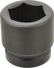 Proto - 1" Drive 1-3/4" Standard Impact Socket - 6 Points, 2-13/16" OAL - Apex Tool & Supply