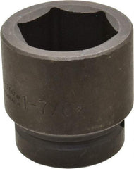 Proto - 1" Drive 1-7/8" Standard Impact Socket - 6 Points, 3" OAL - Apex Tool & Supply