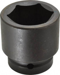 Proto - 1" Drive 2" Standard Impact Socket - 6 Points, 3" OAL - Apex Tool & Supply