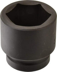 Proto - 1" Drive 2-1/16" Standard Impact Socket - 6 Points, 3-3/32" OAL - Apex Tool & Supply