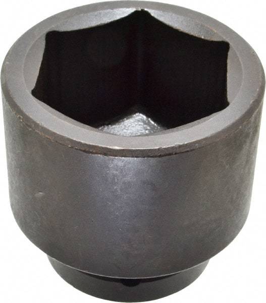 Proto - 1" Drive 2-5/8" Standard Impact Socket - 6 Points, 3-5/8" OAL - Apex Tool & Supply