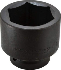 Proto - 1" Drive 2-11/16" Standard Impact Socket - 6 Points, 3-21/32" OAL - Apex Tool & Supply