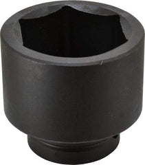Proto - 1" Drive 2-13/16" Standard Impact Socket - 6 Points, 3-13/16" OAL - Apex Tool & Supply